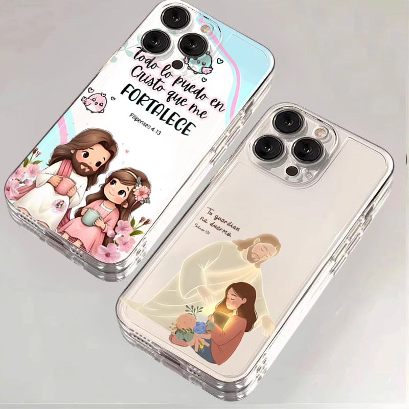 Xiaomi Redmi Note 13 - Casing Ponsel Gambar Ayat Alkitab Yesus