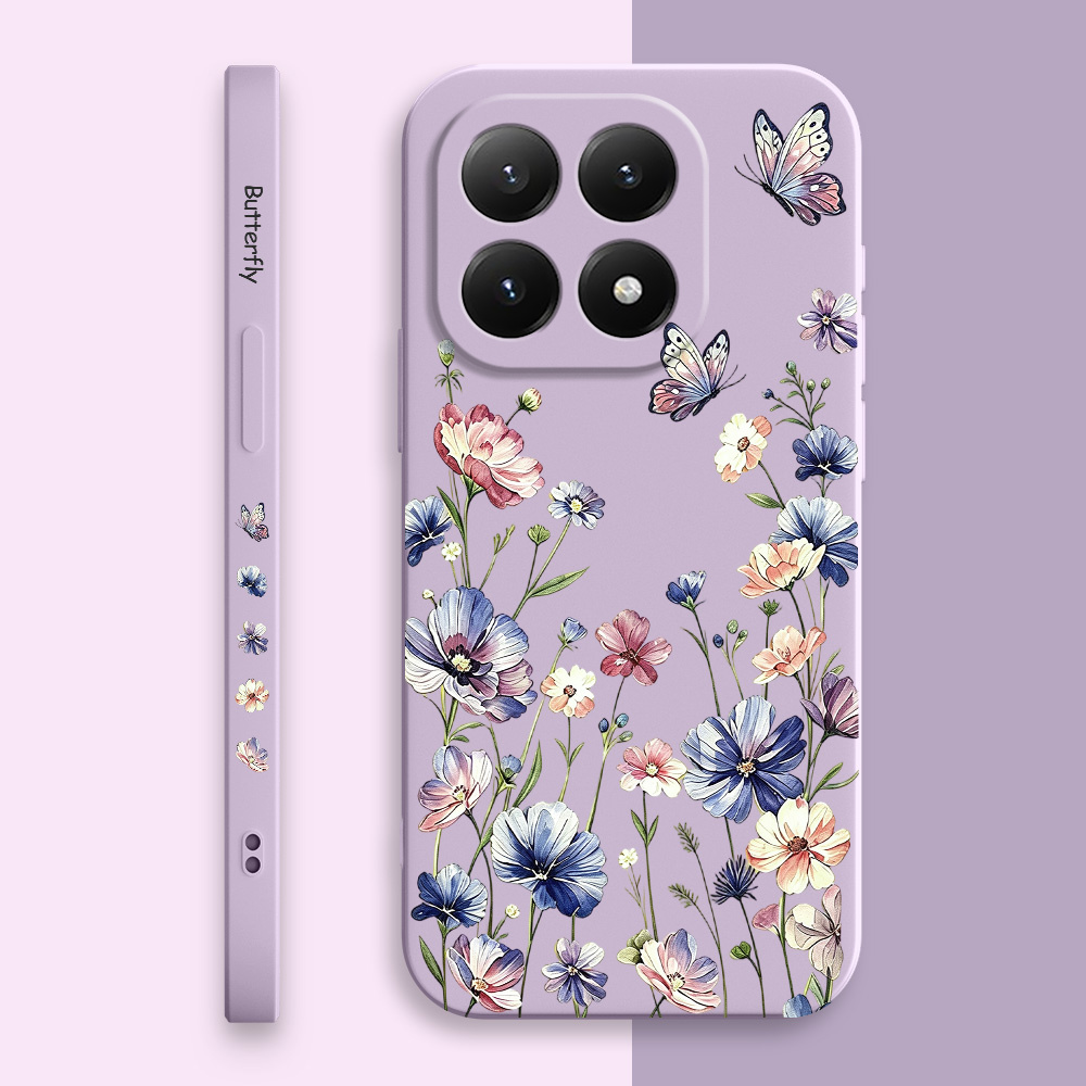 Casing Ponsel Butterfly Hush U - Xiaomi Poco X6 ulasan dan harga