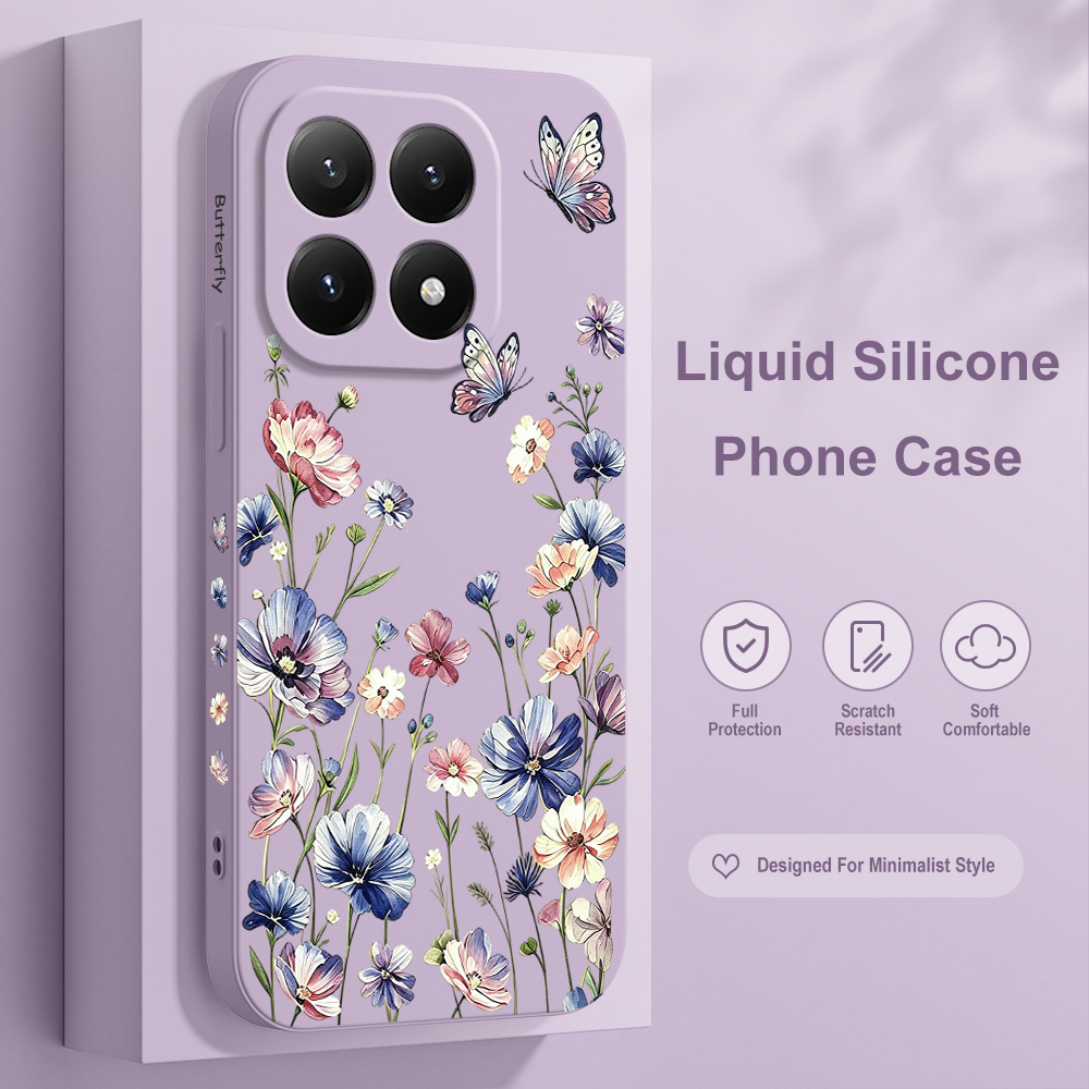 Casing Ponsel Butterfly Hush U - Xiaomi Poco X6 ulasan dan harga