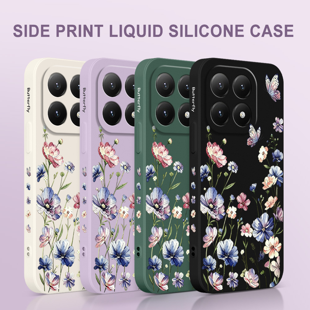 Casing Ponsel Butterfly Hush U - Xiaomi Poco X6 ulasan dan harga